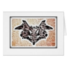 Rorschach Fractal 1 Card