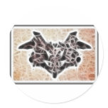 Rorschach Fractal 1 Sticker