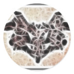 Rorschach Fractal 1 Stickers