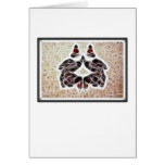 Rorschach Fractal 2 Greeting Card