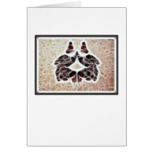 Rorschach Fractal 2 Greeting Card