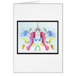 Rorschach Inkblot 10.0 Greeting Card