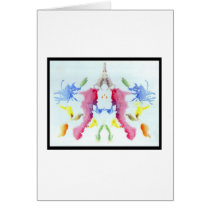 Rorschach Inkblot 10.0 Greeting Card