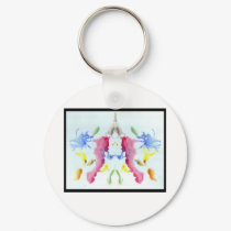 Rorschach Inkblot 10.0 keychains