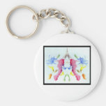 Rorschach Inkblot 10.0 keychains