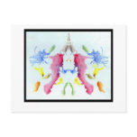 Rorschach Inkblot 10.0 Post Card