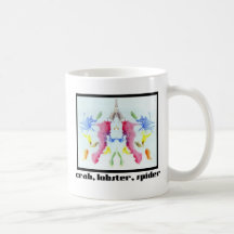 Rorschach Inkblot 10 Coffee Mug