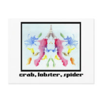 Rorschach Inkblot 10 postcards by djskagnetti Rorschach Inkblot 10 postcards