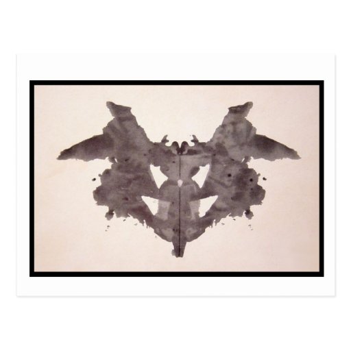 Rorschach Inkblot 1.0 Post Cards