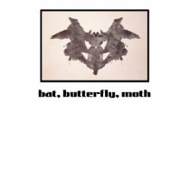 Rorschach Inkblot 1 t-shirts