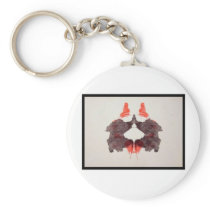 Rorschach Inkblot 2.0 Keychain