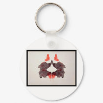 Rorschach Inkblot 2.0 keychains