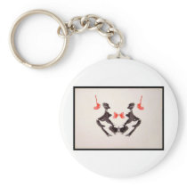 Rorschach Inkblot 3.0 Key Chain