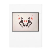Rorschach Inkblot 3.0 postcards by djskagnetti Rorschach Inkblot 3.0 postcards