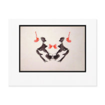 Rorschach Inkblot 3.0 Post Card