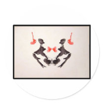 Rorschach Inkblot 3.0 stickers