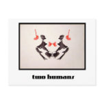 Rorschach Inkblot 3 Post Card