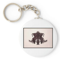 Rorschach Inkblot 4.0 Key Chains