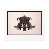 Rorschach Inkblot 4.0 Post Card