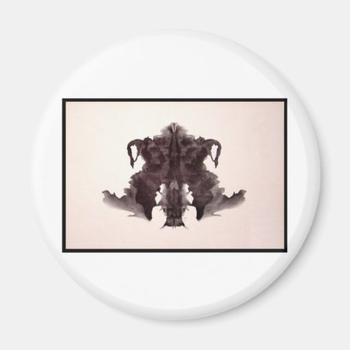 Rorschach Inkblot 4.0 Refrigerator Magnets