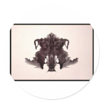Rorschach Inkblot 4.0 Stickers