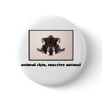 Rorschach Inkblot 4 buttons by djskagnetti Rorschach Inkblot 4 buttons