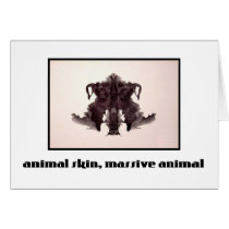 Rorschach Inkblot 4 cards