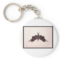 Rorschach Inkblot 5.0 Keychains