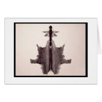 Rorschach Inkblot 6.0 Greeting Cards