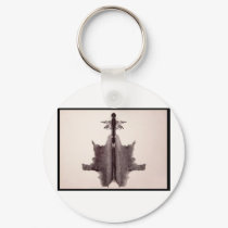 Rorschach Inkblot 6.0 keychains