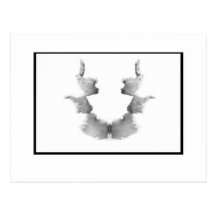 Rorschach Inkblot 7.0 Postcards