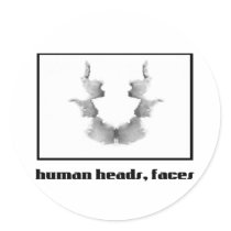 Rorschach Inkblot 7 stickers