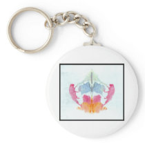 Rorschach Inkblot 8.0 Keychain