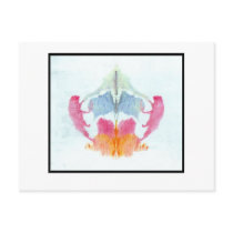 Rorschach Inkblot 8.0 postcards by djskagnetti Rorschach Inkblot 8.0 postcards