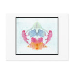 Rorschach Inkblot 8.0 Postcard