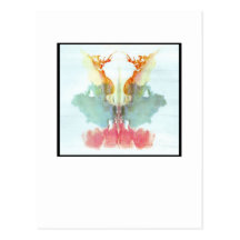 Rorschach Inkblot 9.0 Post Card