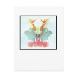 Rorschach Inkblot 9.0 Post Card