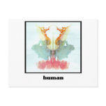 Rorschach Inkblot 9 Post Card