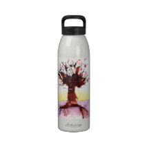 "Rorschach Tree" Water Bottles