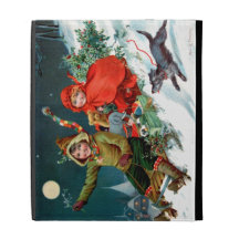 Rosa C. Petherick: Christmas Shopping iPad Folio Cover