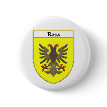 Rosa Coat of Arms/Family Crest buttons