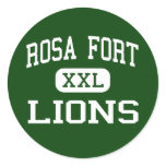 Rosa Fort - Lions - High - Tunica Mississippi stickers