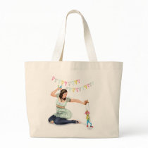 Rosa Salvaje Canvas Bag