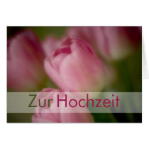 Rosa Tulpen • Glueckwunschkarte Hochzeit cards by SabineStGreetings Rosa Tulpen • Glueckwunschkarte Hochzeit cards