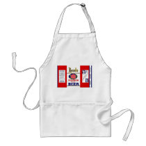 ROSALIE FLAT TOP BEER CAN APRON MANHATTAN BREWING