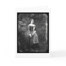 Rosalie Laborde Opera Daguerreotype 1845 Greeting Card