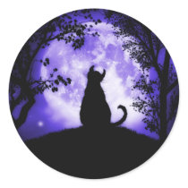 Rosalie's Moon Stickers by artbyjulie Rosalie's Moon Stickers