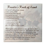 Rosalie's Rack Of Lamb Ceramic Tile