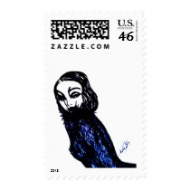 Rosalita postage by whittyart Rosalita postage