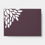 Rosario {plum} Bridal Shower Envelopes